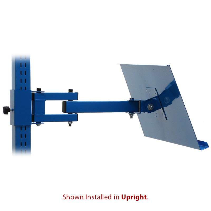 Adjustable Document Holder for All-Spec Heavy-Duty Chemical Resistant Benches, Grey, 24 x 12"